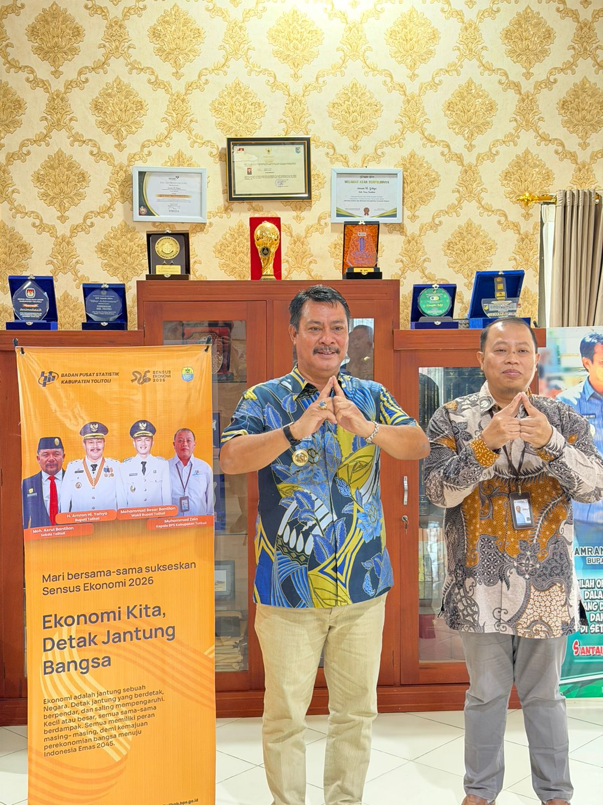 Dukungan Bupati Toli-Toli